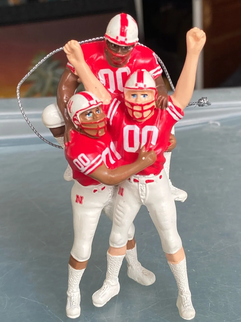 Nebraska Cornhuskers NCAA team holiday Christmas ornament